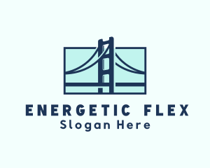 Road Bridge Infrastructure logo design