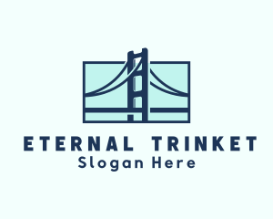 Road Bridge Infrastructure logo design