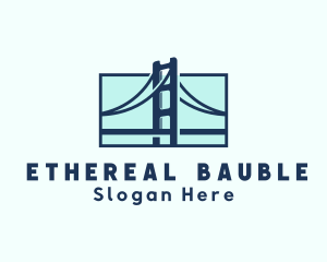 Road Bridge Infrastructure logo design