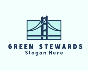 Road Bridge Infrastructure logo design