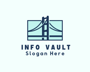 Road Bridge Infrastructure logo design