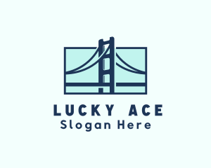 Road Bridge Infrastructure logo design