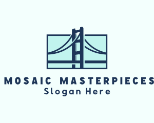 Road Bridge Infrastructure logo design