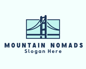 Road Bridge Infrastructure logo design