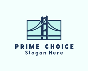 Road Bridge Infrastructure logo design