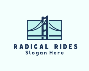 Road Bridge Infrastructure logo design