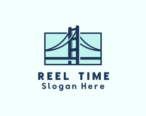 Road Bridge Infrastructure logo design