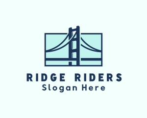 Road Bridge Infrastructure logo design