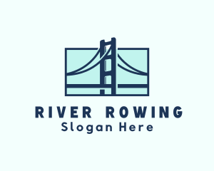 Road Bridge Infrastructure logo design