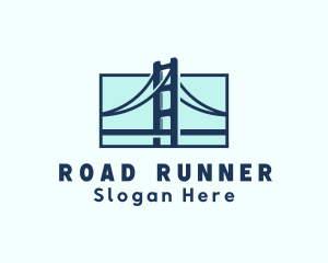 Road Bridge Infrastructure logo design