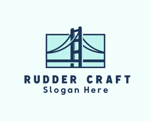 Road Bridge Infrastructure logo design