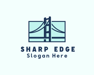 Road Bridge Infrastructure logo design