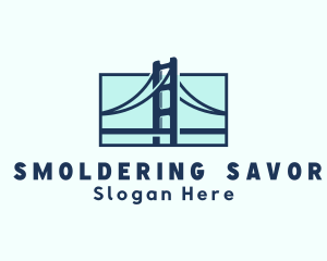 Road Bridge Infrastructure logo design