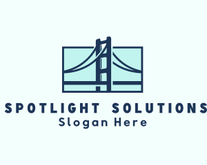 Road Bridge Infrastructure logo design