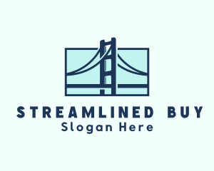 Road Bridge Infrastructure logo design