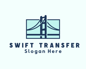 Road Bridge Infrastructure logo design