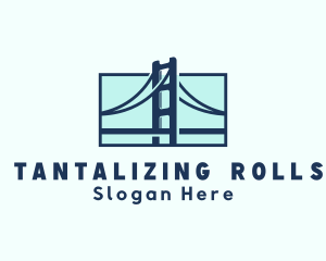 Road Bridge Infrastructure logo design