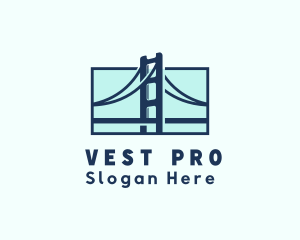 Road Bridge Infrastructure logo design