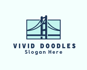 Road Bridge Infrastructure logo design