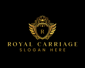 Royal Crest Shield logo design