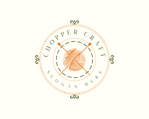 Craft Yarn Corchet logo design