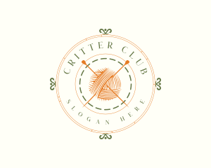 Craft Yarn Corchet logo design