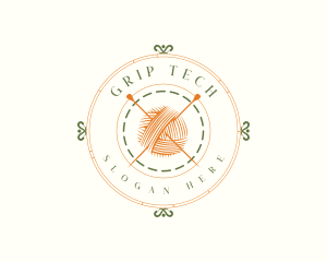 Craft Yarn Corchet logo design