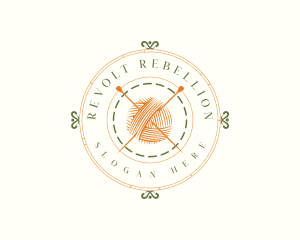 Craft Yarn Corchet logo design