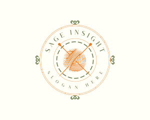 Craft Yarn Corchet logo design