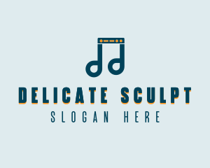 Server Musical Note logo design