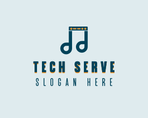 Server Musical Note logo