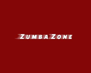 Red Fast & Fitness Text Font logo