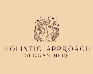 Organic Holistic Mushroom logo