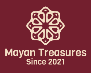 Mayan Centerpiece Decoration logo design