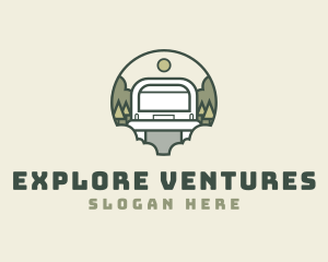 Explore Outdoor Van logo design