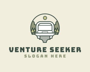 Explore Outdoor Van logo design