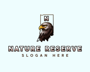 American Bald Eagle logo design