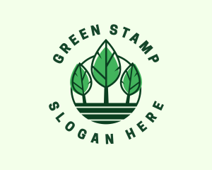 Green Leaf Nature logo design