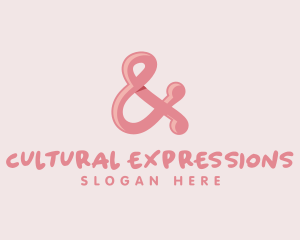 Rounded Ampersand Symbol logo