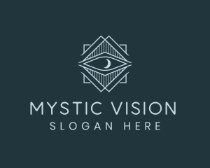 Vision Eye Moon logo design