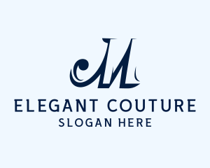 Elegant Classic Swoosh  logo design