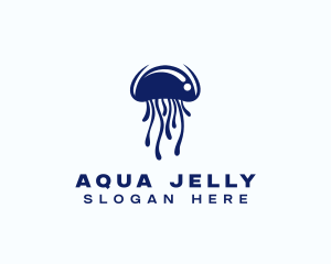 Nature Wildlife Jellyfish  logo design