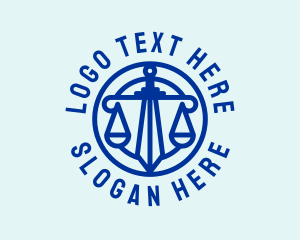 Legal Law Judiciary  Logo