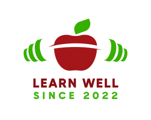 Healthy Wellness Apple logo design