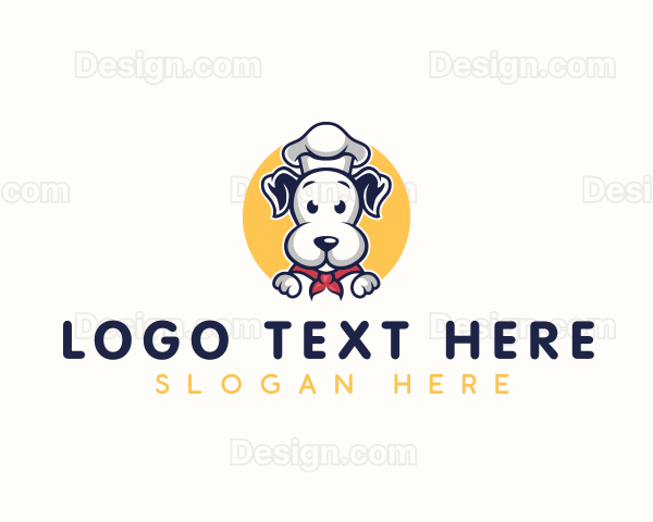 Dog Cooking Vet Logo