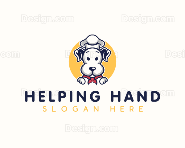 Dog Cooking Vet Logo