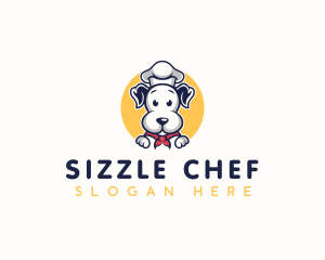 Dog Cooking Vet logo design