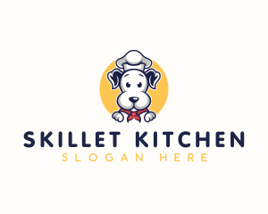 Dog Cooking Vet logo design