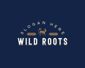 Wild Fox Brand logo design