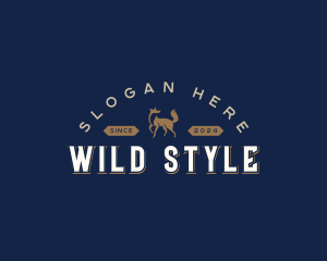 Wild Fox Brand logo design